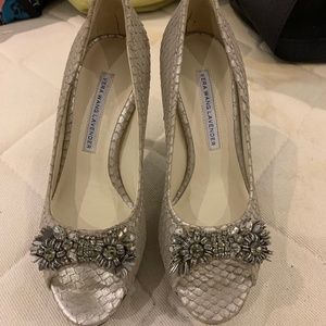 Vera Wang Lavender Leather Pumps